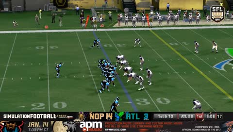 Dunhill to Wooding 72-yd TD