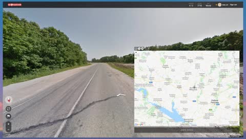 Ukraine/Russian border (so close)