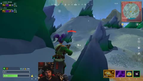 Shot me through it