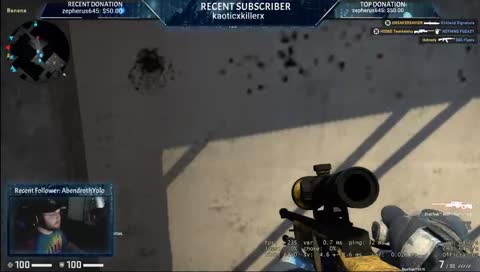 Jumping no scope