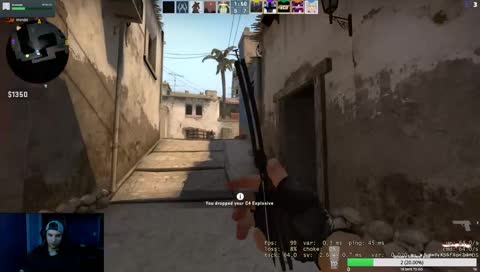 HMB while I 1 deag this guy