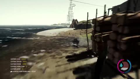 What happend with the sticks?