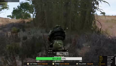 Tank gets bamboozled by sneaky man