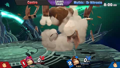 Reverse spike in 10 seconds