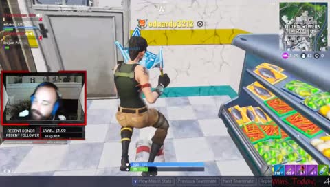 "One of the best Fortnite people that ever played"