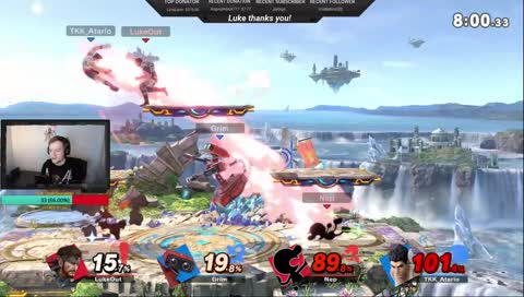This dude raging