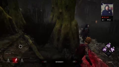 his reaction.- Dead by Daylight