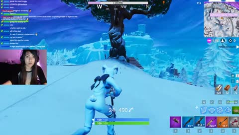 oblivious that she hit a noscope