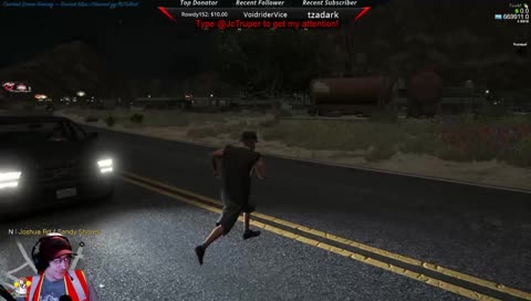 wing shotting the truck