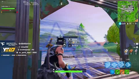 Yelo got report by using aimbot