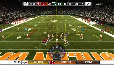 91 yards!