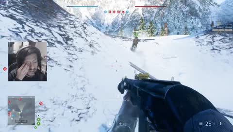 Bornnnie goes "I believe I can fly" xD