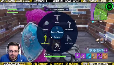 GoldGuns jammin out