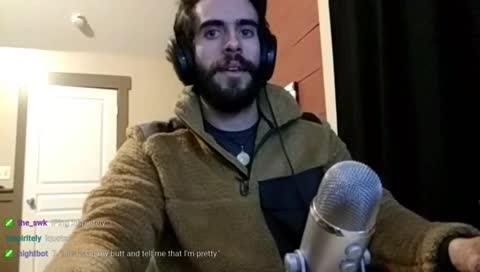 slap my butt and tell me i'm pretty