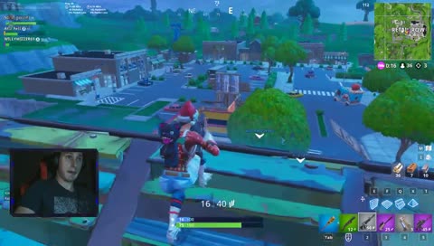 Get shotgunned while mid air