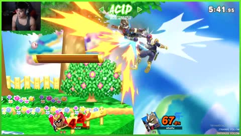 falcon punch from the heavens