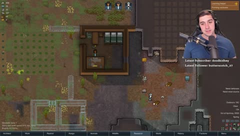 I need more wood. Put your pants on.