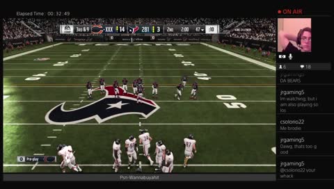 Tyreek diving for the endzone