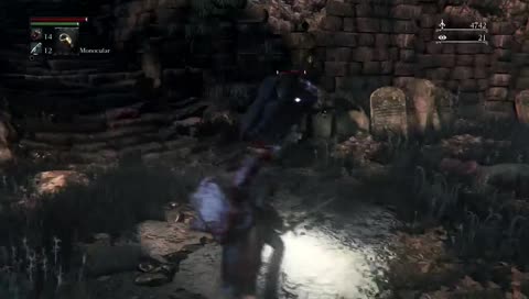 He fell through the floor. LUL