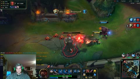 Hunter dies to tower lmao