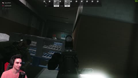 Soup covers fridge while scav wipes of money shot