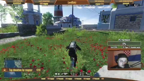 Luka erschreckt sich