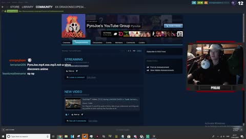 Local Scout Main Discovered How To Post A V.O.D On Stream