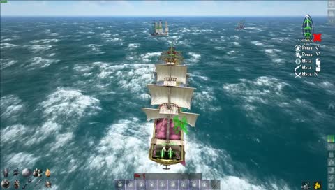 Rocco a gauche en feu et Baleineau qui arrive a droite LES CHARLOTS