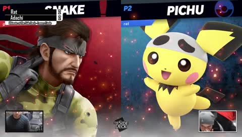 pichu gets 0 to death'd by snake