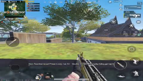 Der Arme hat ein ordentlichen Schuss bekommen