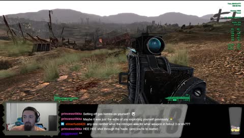 Shot through the 'nade, and you're to blame!