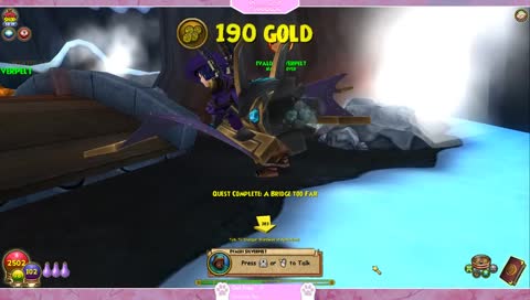 I fear my weight broke the Grige Bridge