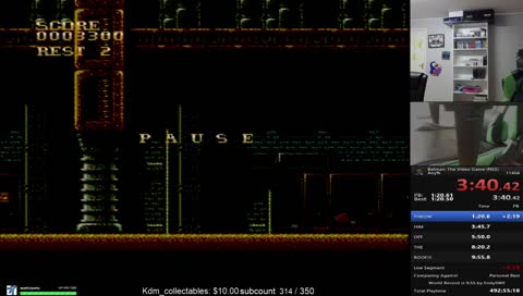 BATMAN Speedrun's His Own Game Live On Endy's Channel