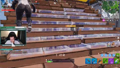 DUDE WAS LAYING ON THE FLOOR!