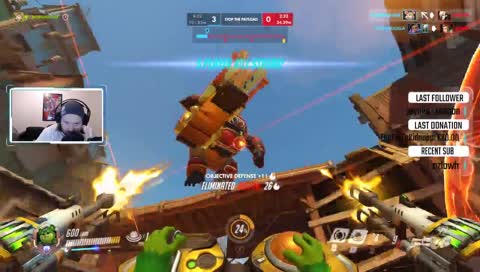 je charge un rein avec l'hamster!