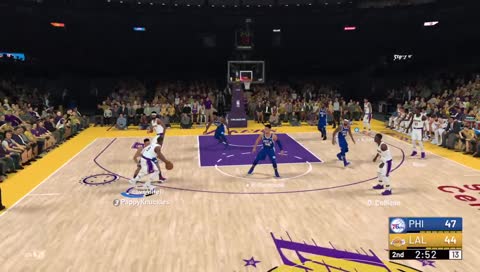 Embiid block to Zhaire poster