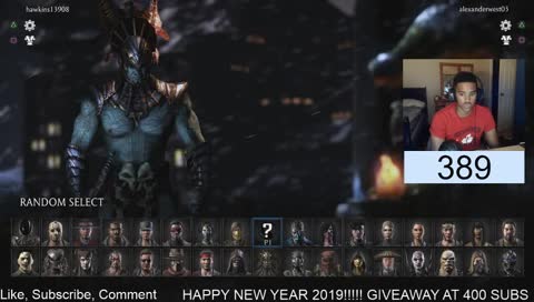 new streamers are desperate...mkx under mk 11