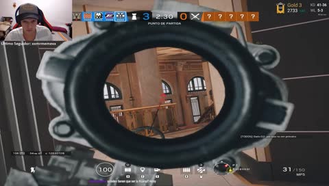 Headshot desde alta distancia, impecable!! re bien clipeado papรก!!!