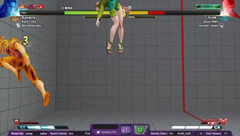 thoughts during a nice Falke round defending the life lead