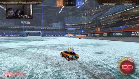 2 Profis und ein Puck