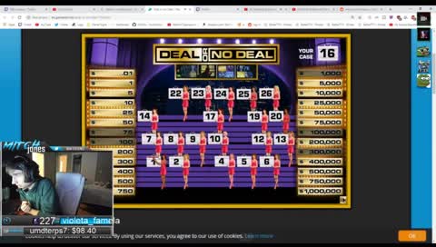 Pokelawls is the Banker in Deal or No Deal