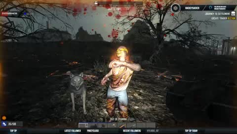 Doggy Olympic Double Backflip in 7 Days to Die with Hackeysacker