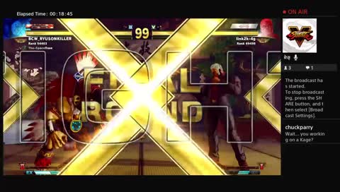 BCW_Ryusonkiller vs The Link2k-4g Rage Quit!