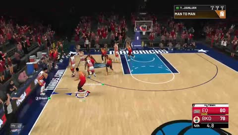 Korver with a chance to tie...