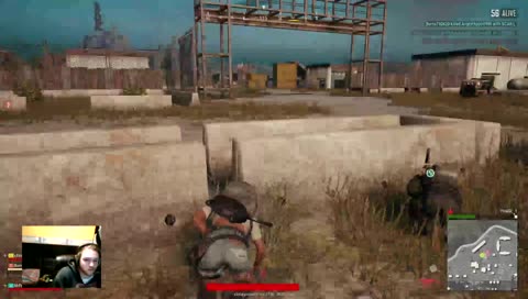 "hes under the fence...ded"