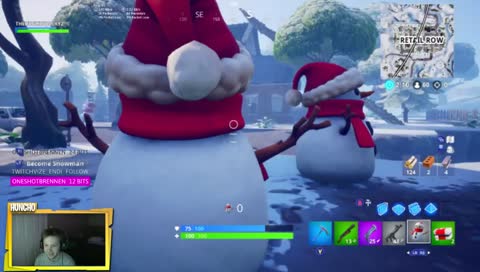 First snowman hide trick