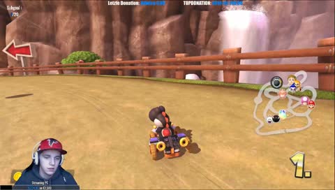 Bester Moment der ersten Mario Kart Session