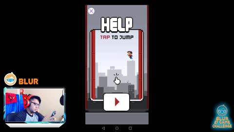 BLUR APP Challenge: Rascal Quits A Tough Game.