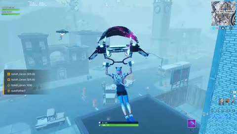 Flying through doors...mid air