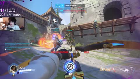 D.Va eats Cav's nano boost
